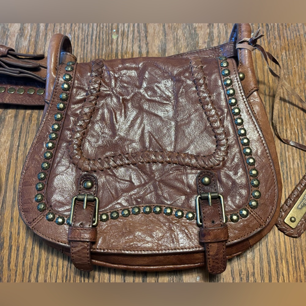Sam Edelman Studded Saddle Bag